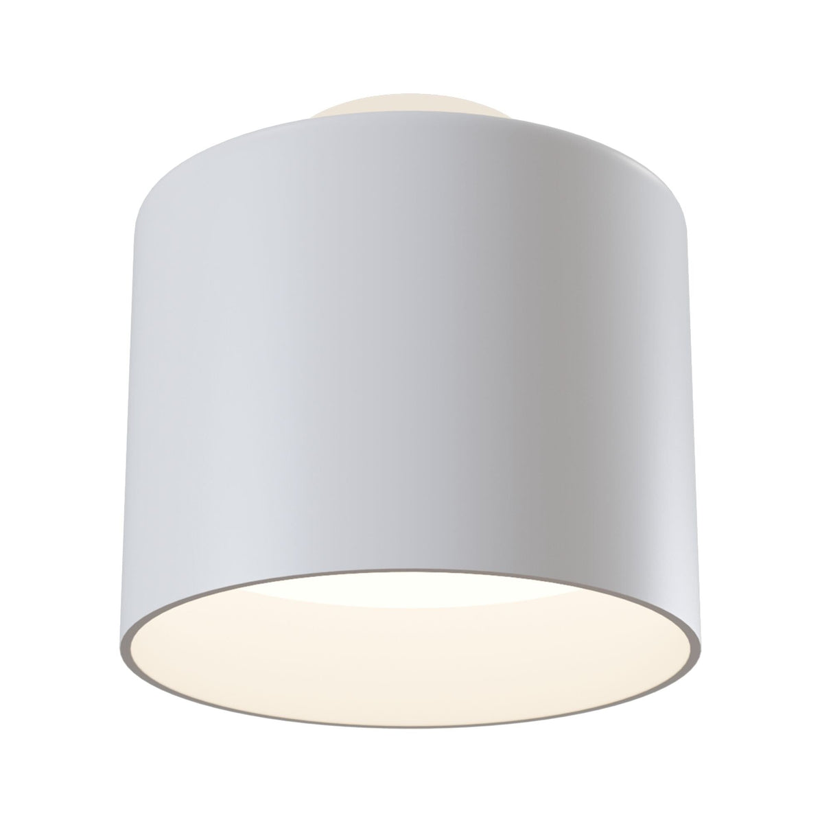 White Orbital Ceiling Light Fixture