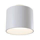 White Orbital Ceiling Light Fixture