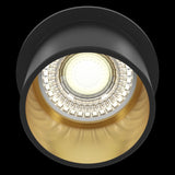 Elegant Black and Gold Reif Downlight Fixture