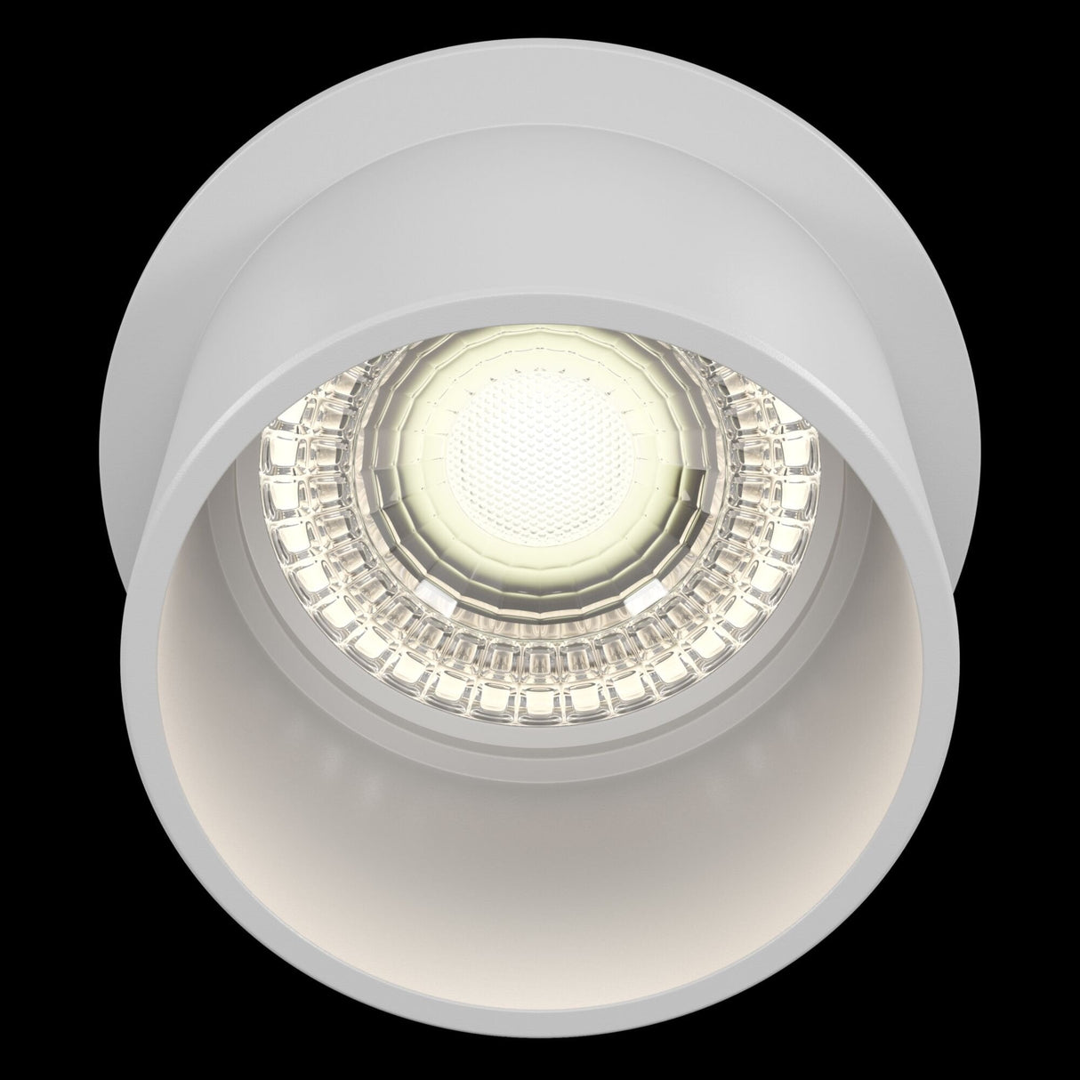 Reif Series White GU10 Downlight with 68mm Diameter