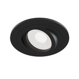 Sleek Black Atom Series Downlight