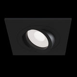 Sleek Black Atom Series Recessed Downlight