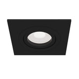 Sleek Black Atom Series Recessed Downlight