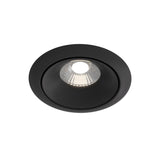 Yin Black LED Downlight 3000K
