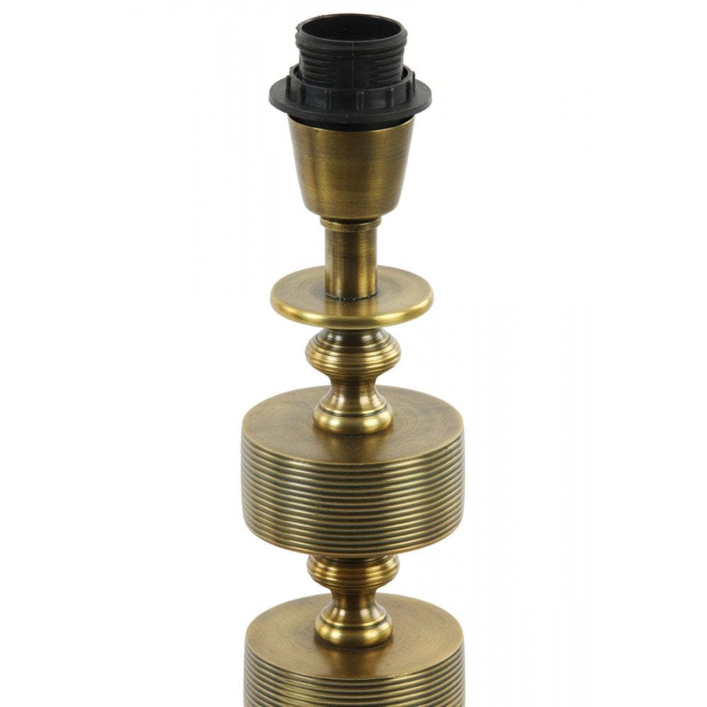 Antique Bronze Gody Lamp Base - 52cm