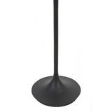 Elegant Matt Black Olando Floor Lamp, 139cm