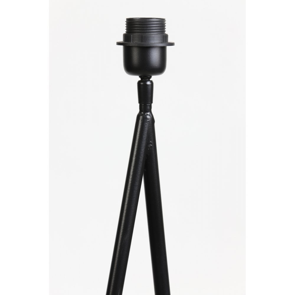 Sleek Black Metal Modern Floor Lamp - 35x17x137cm