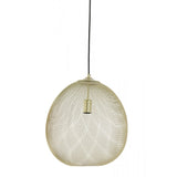 Radiant Gold Moroccan Pendant Lamp – 40x45cm