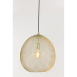 Radiant Gold Moroccan Pendant Lamp – 40x45cm