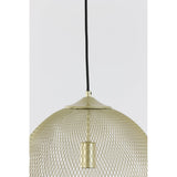 Radiant Gold Moroccan Pendant Lamp – 40x45cm