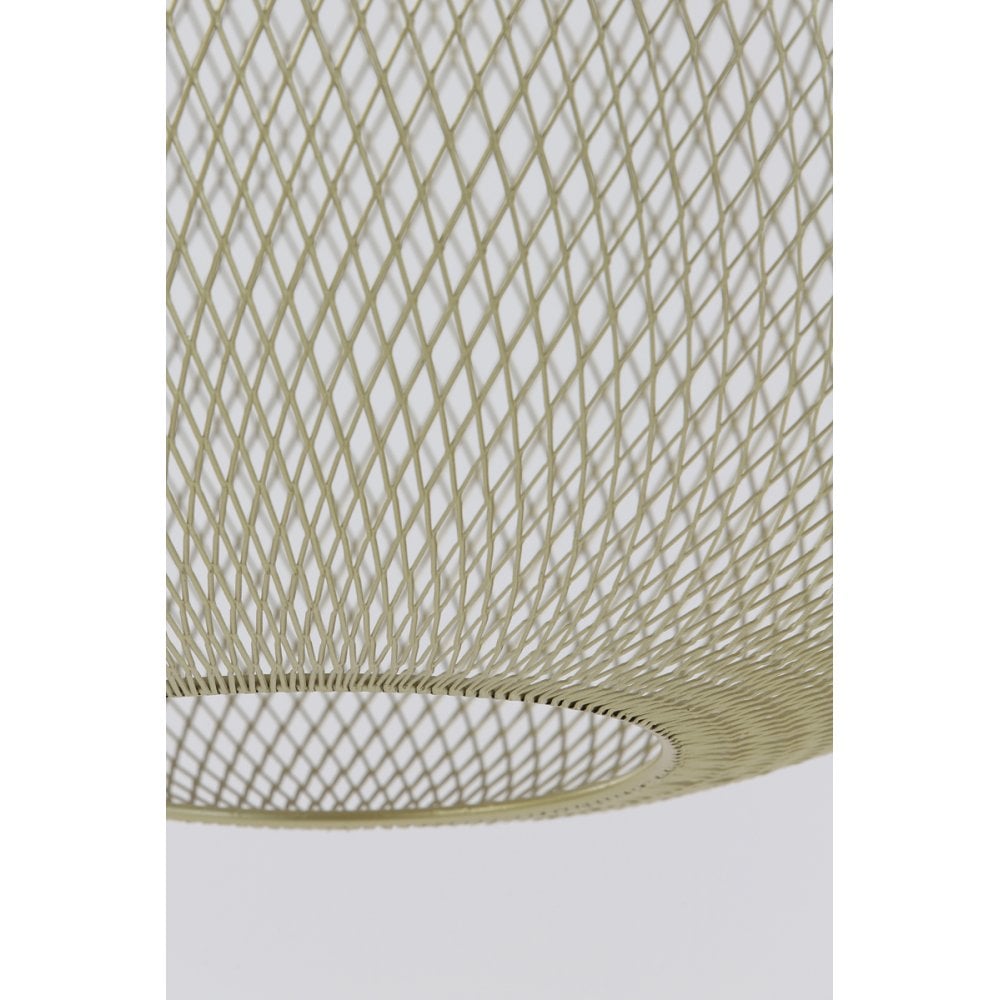 Radiant Gold Moroccan Pendant Lamp – 40x45cm