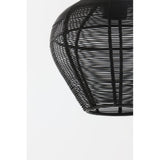 Elegant Alvaro Black Metal Pendant Lamp 22cm