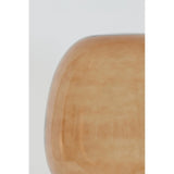 Elegant Bronze and Glass Round Table Lamp, 40x59cm, Brown