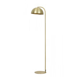 Antique Bronze Mette Floor Lamp with Round Gold Finish (37x30x155cm)