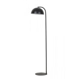Mette Matte Black Metal Floor Lamp - 155cm Tall, Sleek and Modern Design