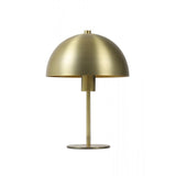 Elegant Merel Round Table Lamp in Antique Bronze Finish