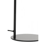 Rakel Matte Black & Smoked Glass Table Lamp 28x17x50.5cm, E14 Fitting