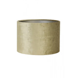 Gemstone Brass Round Textile Lampshade - 50x50x38cm