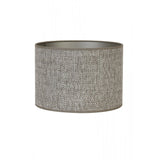 Savernia Brown Beige Textile Round Lampshade 40x40x30cm