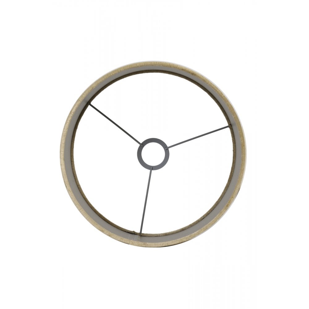 Bronze Gemstone Round Textile Lampshade 40x40x30 cm