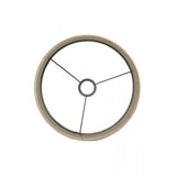 Bronze Gemstone Round Textile Lampshade 40x40x30 cm