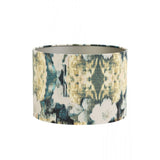 Scarabee Blue Round Textile Lampshade 30x30x21cm