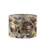 Bronze Rosy Victoria Round Textile Lampshade 30x30x21cm