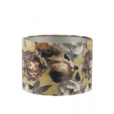 Bronze Rosy Victoria Round Textile Lampshade 30x30x21cm