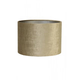 Gleaming Gemstone Bronze Round Textile Lampshade 30x30x21cm