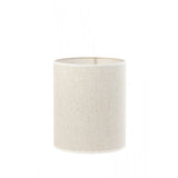Pearl White Round Textile Lampshade 25x25x30cm