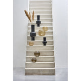 Antique Bronze Windproof Candle Holder - 17x14cm