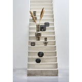 Hurricane Storm Guard Black Metal Candle Holder 17x14cm