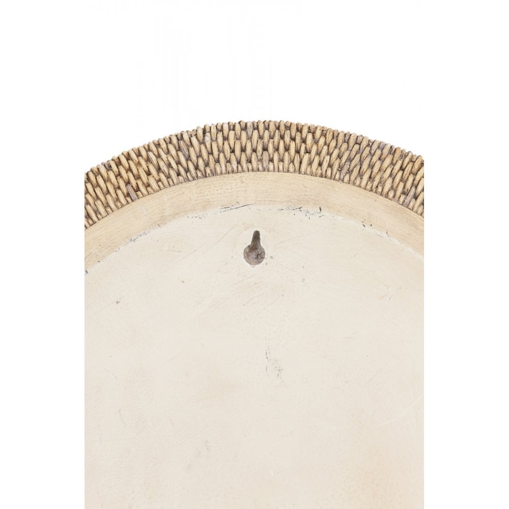 Rustic Duaca Brown Circular Wall Decor - 40cm