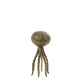 Nautical Octopus Brass Sculpture 12x25cm