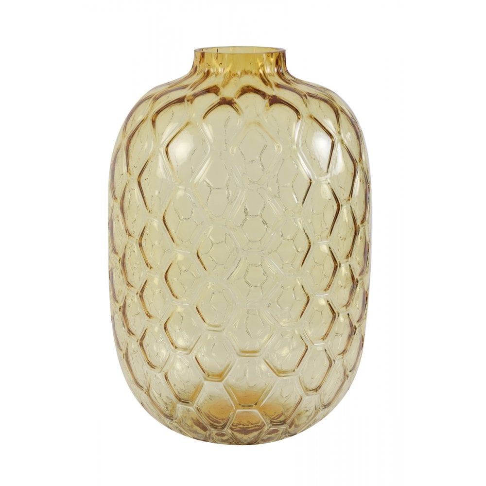 Amber Glass Vase 50cm - Carino Collection