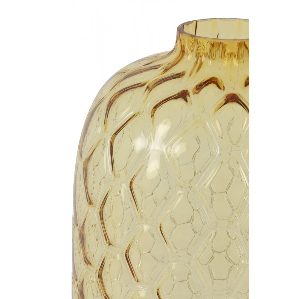 Amber Glass Vase 50cm - Carino Collection