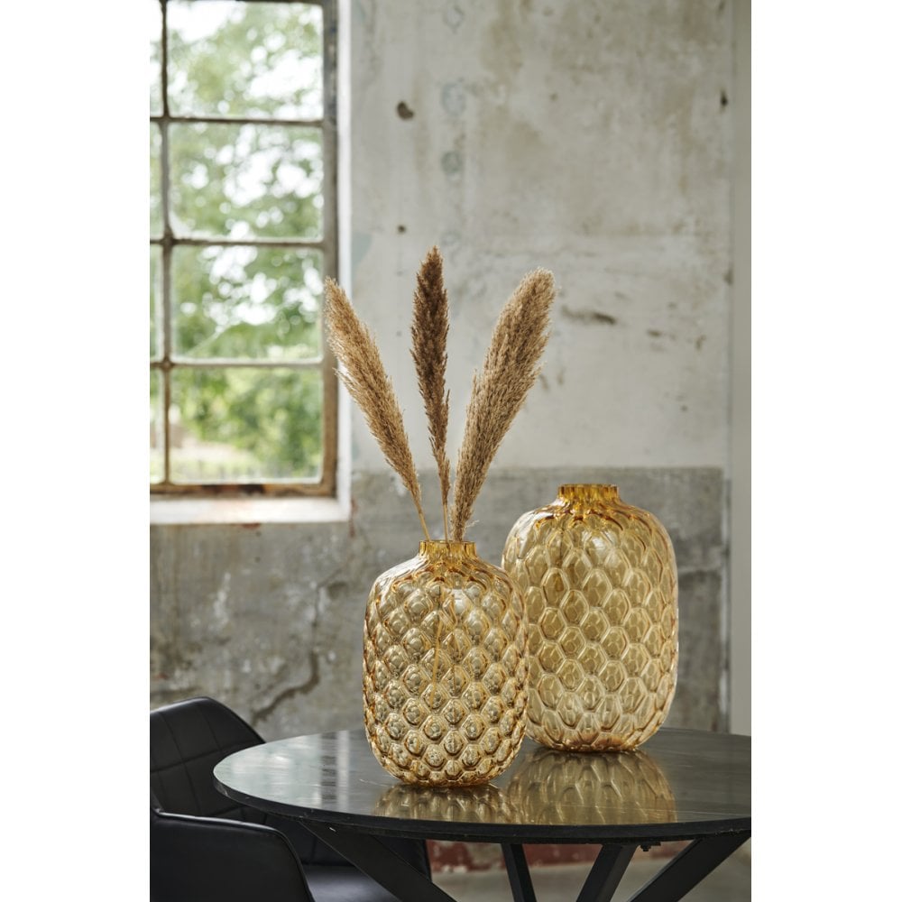 Amber Glass Vase 50cm - Carino Collection