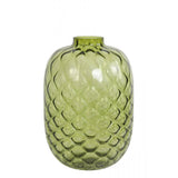 Elegant Olive Green Carino Glass Vase - 34x50cm