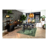 Elegant Carino Glass Vase - 42cm, Brown