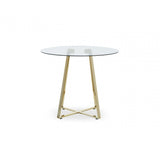 Metropolitan Round Glass Dining Table