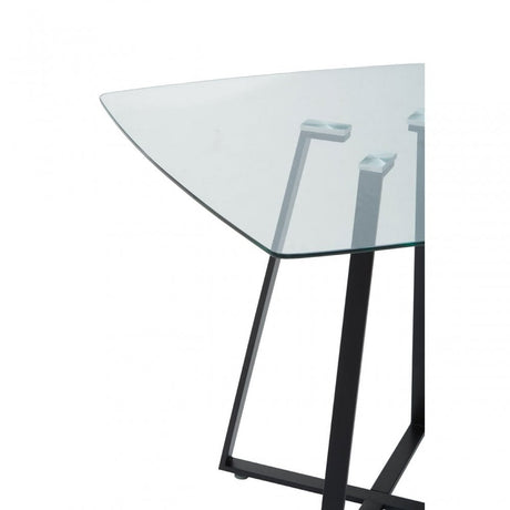 Metropolitan Square Glass Dining Table