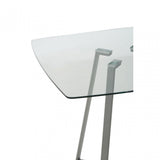 Metropolitan Matte Grey Dining Table