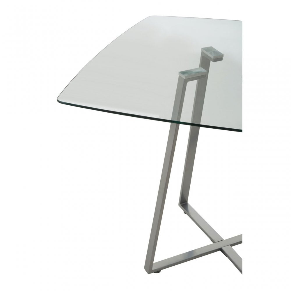 Metropolitan Matte Grey Dining Table
