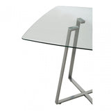 Metropolitan Matte Grey Dining Table