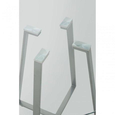Metropolitan Matte Grey Dining Table