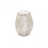 Rabia Drum Style Geometric Table, Grey