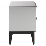 Rovigo 2 Drawer Chest, Black
