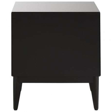 Rovigo 2 Drawer Chest, Black