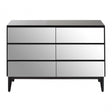 Rovigo 6 Drawer Chest, Black