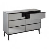 Rovigo 6 Drawer Chest, Black